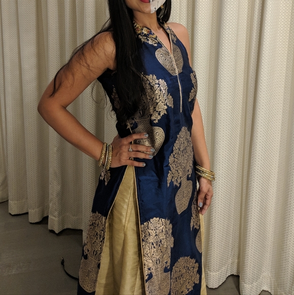 Dresses & Skirts - Indian lehenga sharara saree